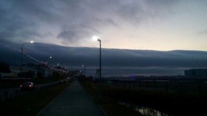 Жители Ямала наблюдали тучу-цунами