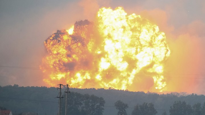 Пожар на складе в Виннице уничтожил боеприпасы на сумму 800 миллионов долларов