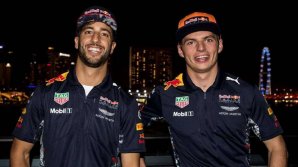 Ферстаппен и Риккардо сыграли в американский футбол