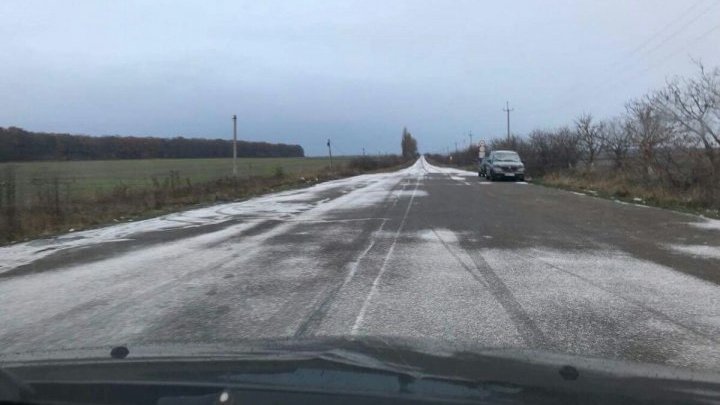 На севере Молдовы выпал первый снег: фото и видео 