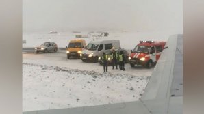 На борту самолета, выкатившегося за пределы ВПП, был министр транспорта Латвии