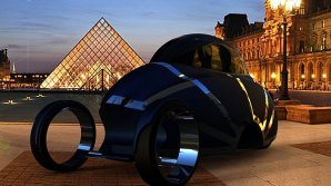 Инженер из Боснии создал машину-чемодан для борьбы с пробками