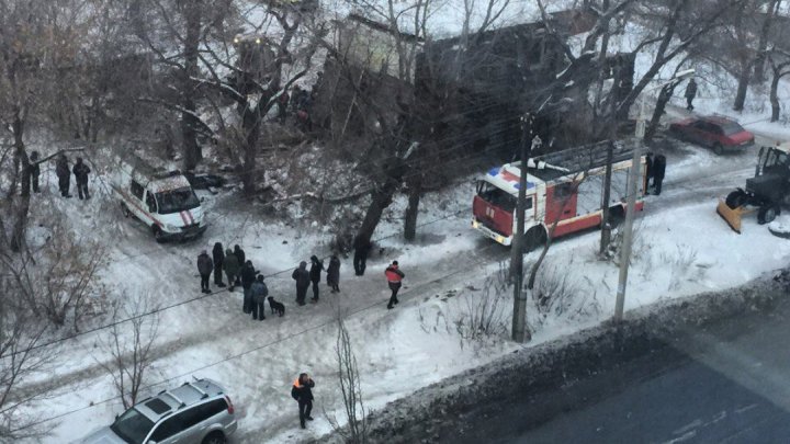 В Омске при обрушении дома погибли два человека (фото) 