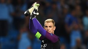 Джо Харт готовится со сборной Англии к товарищеским матчам