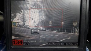 Водитель проехал на пешеходном переходе со скоростью 134 км/ч