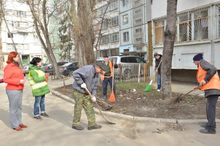 Реакция жителей Кишинёва на генеральную уборку: фото