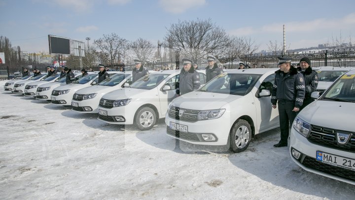 Генинспекторат полиции приобрел 42 новых автомобиля: фоторепортаж 