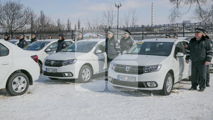 Генинспекторат полиции приобрел 42 новых автомобиля: фоторепортаж 