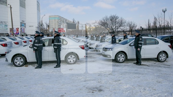 Генинспекторат полиции приобрел 42 новых автомобиля: фоторепортаж 