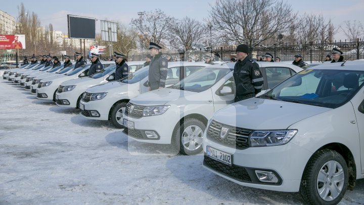 Генинспекторат полиции приобрел 42 новых автомобиля: фоторепортаж 