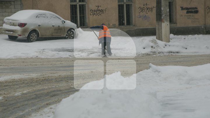 Стало известно, когда в Молдове, утихнет снегопад