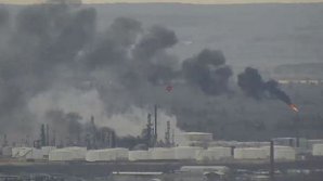 На нефтеперерабатывающем заводе в США прогремел мощный взрыв