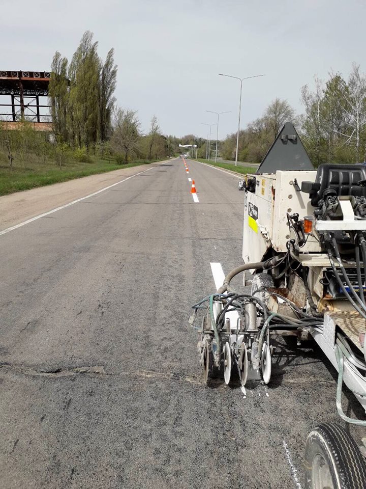 Дорожную разметку в столице будут наносить более стойкой краской