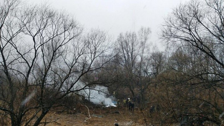 В Хабаровске разбился вертолет Ми-8, шесть человек погибли