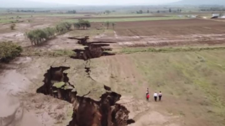 Опубликовано видео начала "распада" Африки надвое