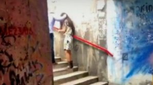 Избиение девушки в подземном переходе Кишинева попало на видео 