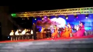 Рухнувшая часть сцены убила музыканта во время концерта в Китае: видео 