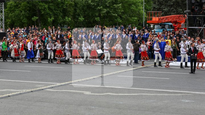 В Кишинёве состоялся грандиозный концерт по случаю 9 мая: фото