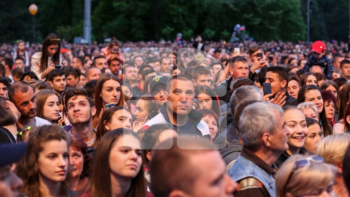 В Кишинёве состоялся грандиозный концерт по случаю 9 мая: фото