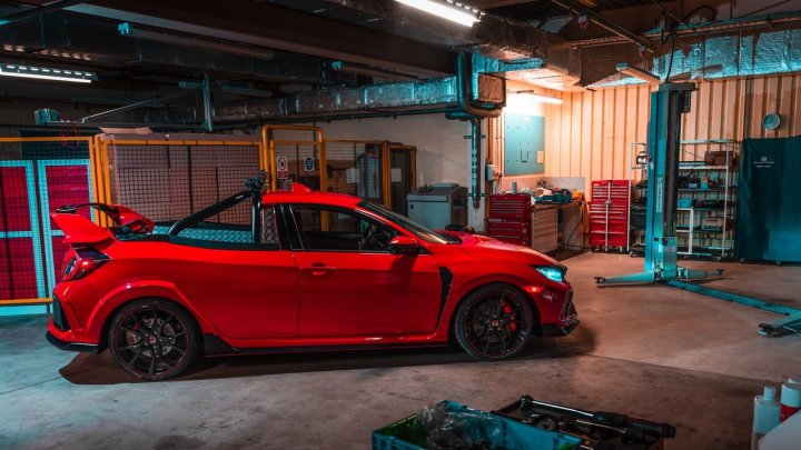 Honda сделала пикап из горячего хэтчбека Type R