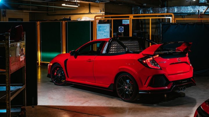 Honda сделала пикап из горячего хэтчбека Type R