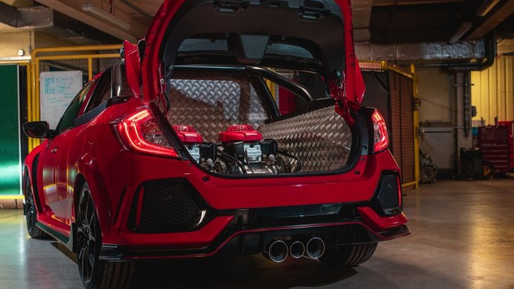 Honda сделала пикап из горячего хэтчбека Type R