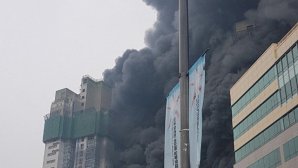 В Южной Корее 32 человека пострадали при взрыве на стройке