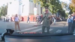 Полиция установила личность агрессивного протестующего