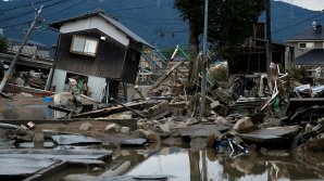 Число жертв наводнения в Японии выросло до 222 человек