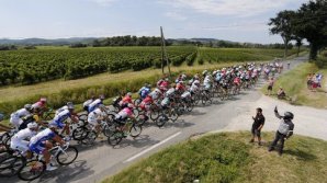 16-й этап велогонки «Тур де Франс» был прерван из-за протеста фермеров