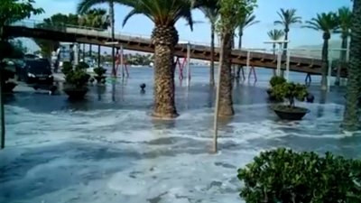 PUBLIKA WORLD: Цунами обрушилось на  Майорку (видео)