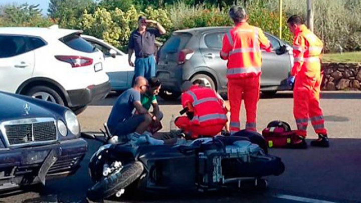 Авария с участием Джорджа Клуни попала на видео