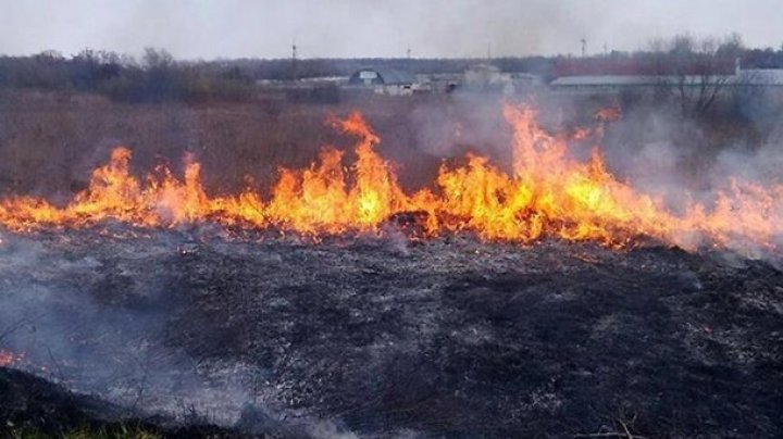 В Украине чрезвычайная пожарная опасность