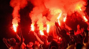 Матч "Сантос" - "Индепендьенте" был прерван из-за беспорядков на трибунах