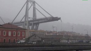 Автомобильный мост рухнул в Италии и убил десятки людей