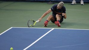 На турнире в США французский теннисист разбил 3 ракетки