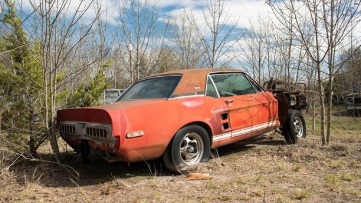 Найден уникальный Mustang, исчезнувший в 1968 году