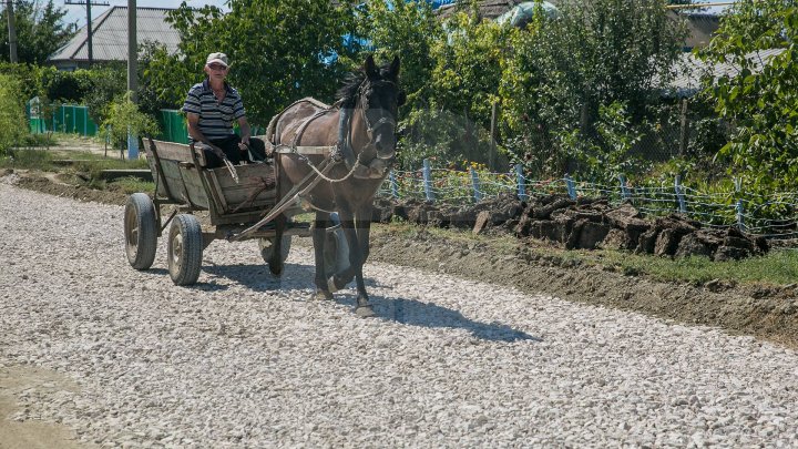 В селе Абаклия завершают ремонт дорог: фоторепортаж 