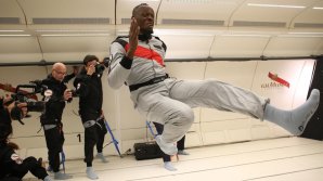 Усэйн Болт выиграл забег в невесомости