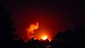 В Черниговской области Украины вспыхнул пожар на складах боеприпасов