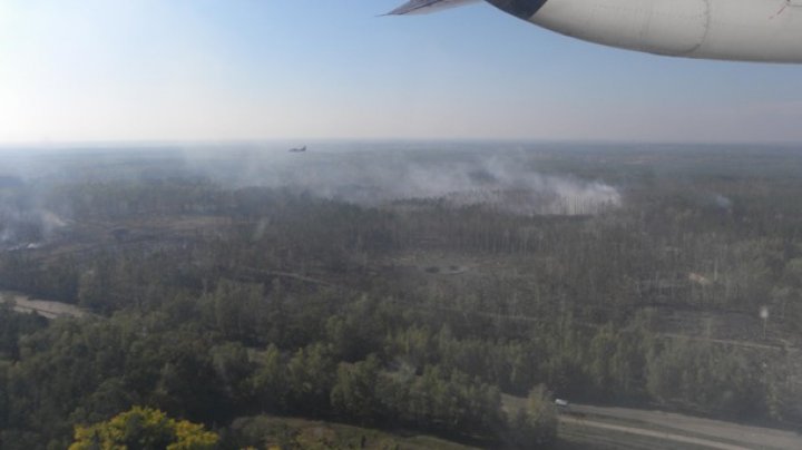 На складах под Ичней до сих пор раздаются взрывы