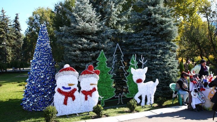 Новогодняя ель в центре столицы была установлена незаконно