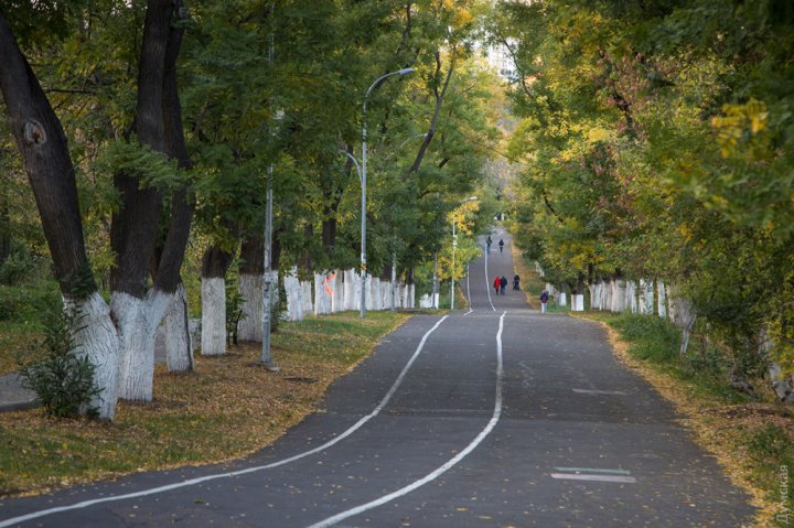 В Одессе отступило море: фото