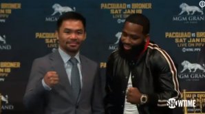 Бой Мэнни Пакьяо и Эдриена Бронера пройдет 19 января в Лас-Вегасе