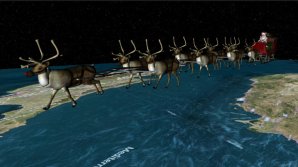 Санта-Клаус начал кругосветное рождественское путешествие 