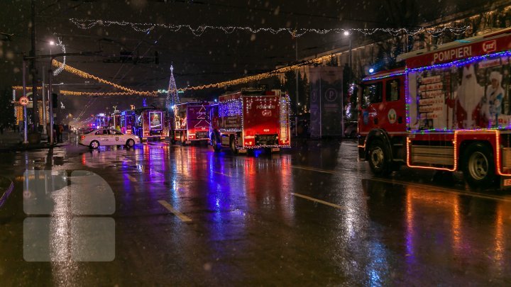 Caravana de Crăciun: 20 пожарных машин выехали накануне в четыре района страны (фото)