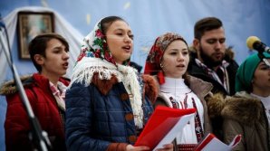 Фестиваль колядок прошел в Свято-успенском монастыре в селе Цыганешты