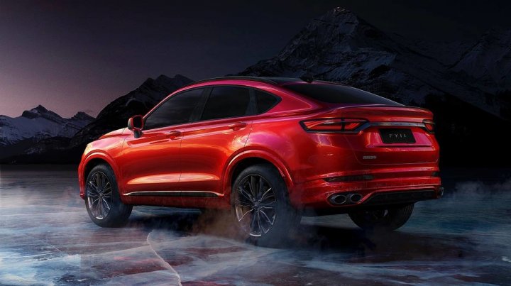 Китайская Geely сделала "дешевый BMW X4"