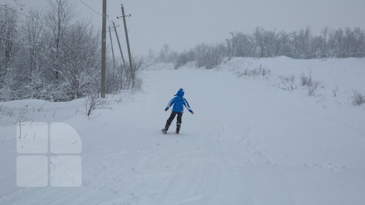 В Калараше для любителей зимних видов спорта подготовили трассу в три километра