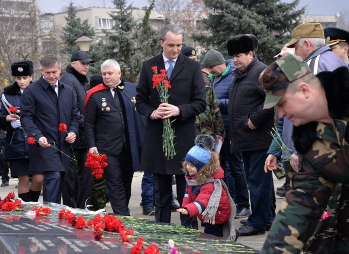 В Кишиневе прошел марш памяти воинов, павших при исполнении долга в Афганистане (фото)